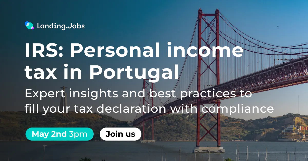 IRS Personal income tax in Portugal: Expert insights and best practices to fill your tax declaration with compliance event cover photo