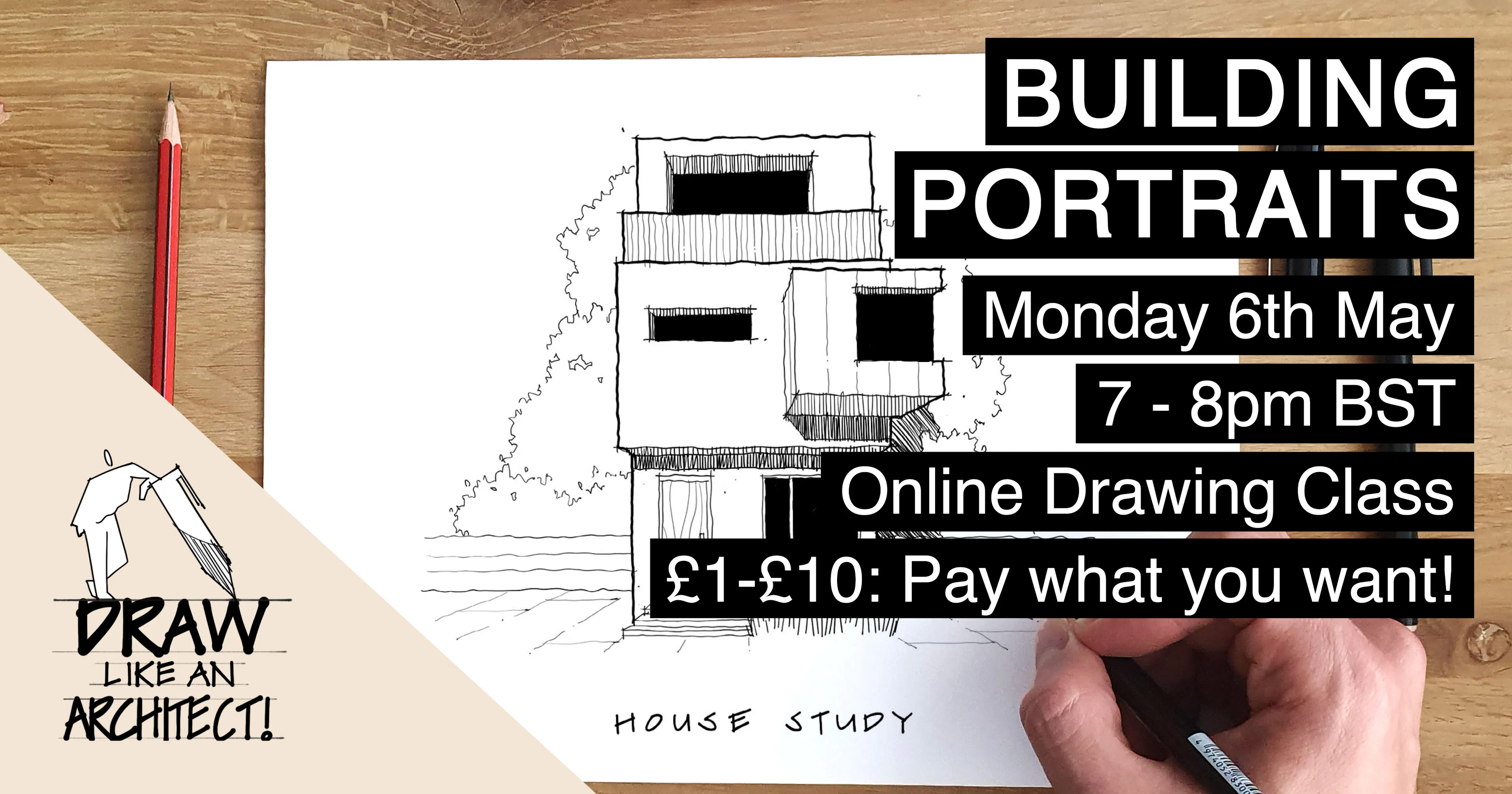 How to Draw: Building Portraits event cover photo