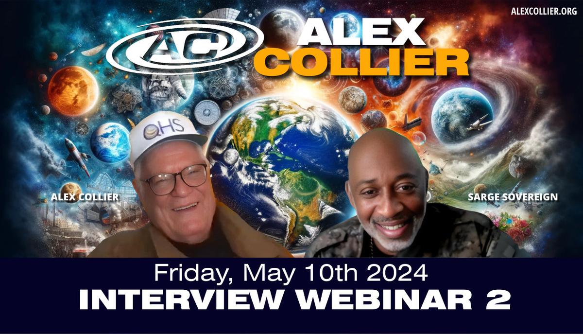 Alex Collier Interview Webinar 2 With Sarge Sovereign *LIVE* on