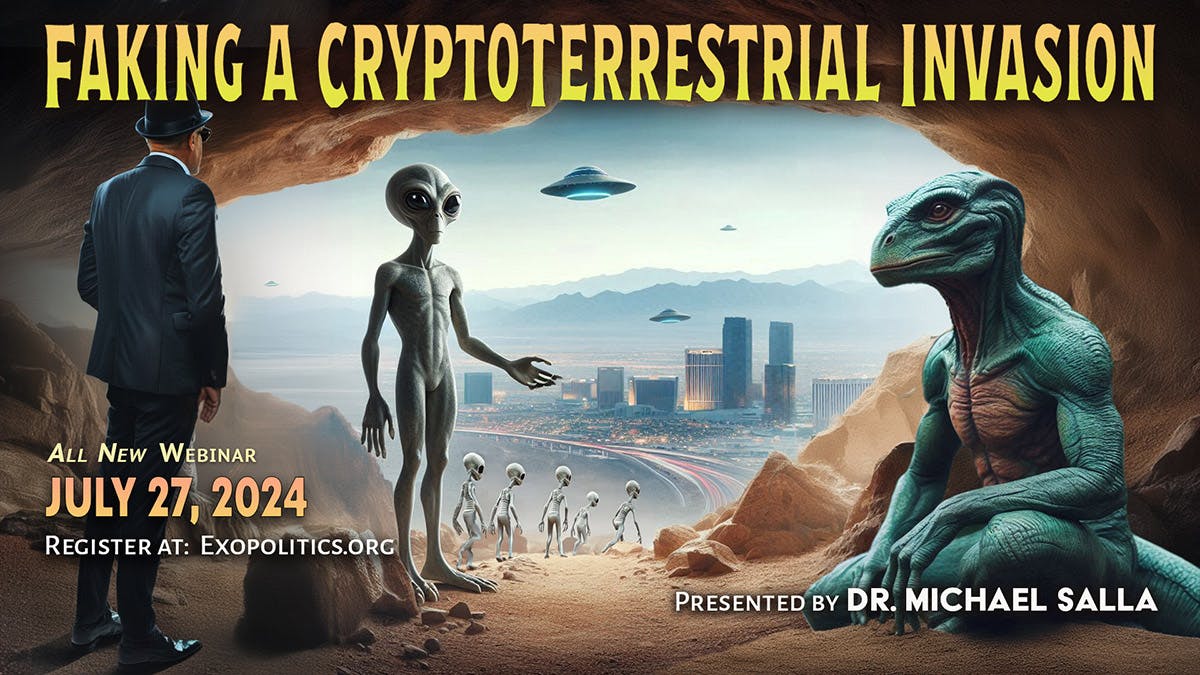Faking a Cryptoterrestrial Invasion event cover photo
