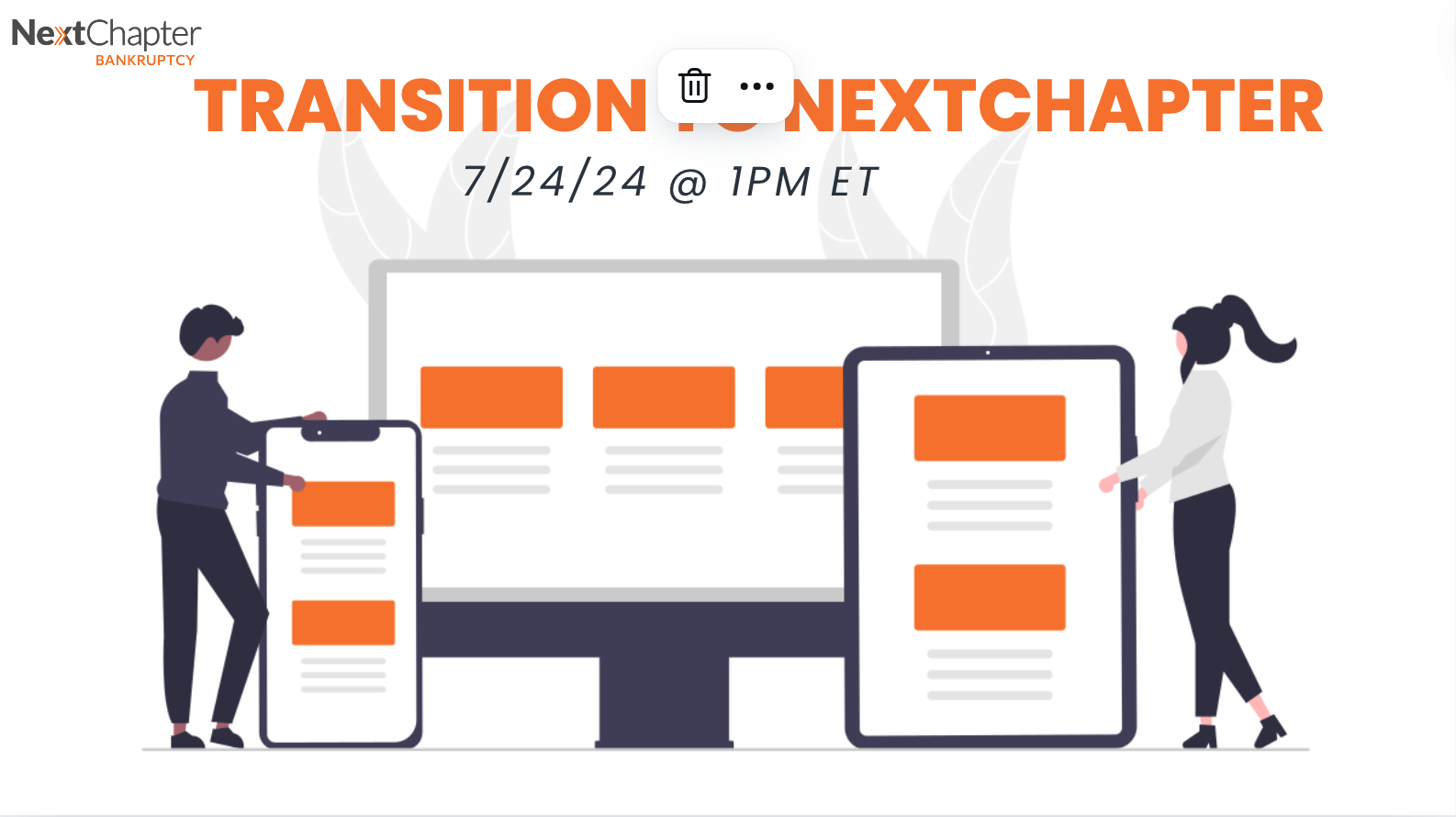 Transition to NextChapter event cover photo