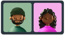 Crowdcast stage two users on the main stage