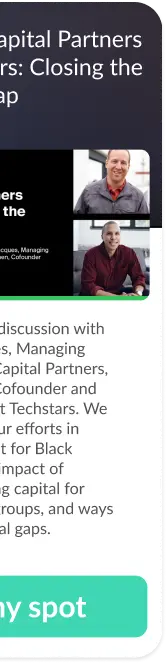 Landing page example